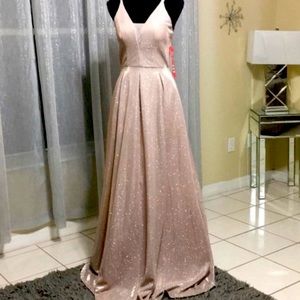 Formal long dress.